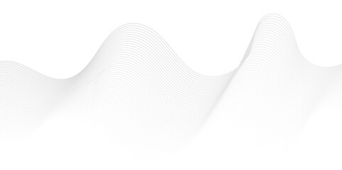 Abstract white digital blend wave lines and technology background. Modern white flowing wave lines and glowing moving lines. Futuristic technology and sound wave lines background.