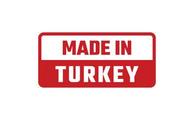 Made In Turkey Rubber Stamp