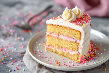 Obraz na płótnie Canvas Delicious Cake Mix for Baking Bliss