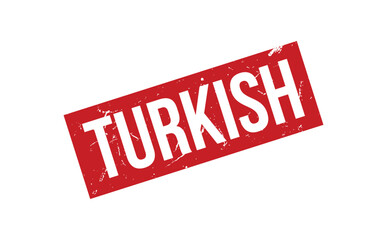 Turkish Rubber Stamp Seal Vector
