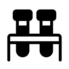 Fototapeta premium icon test tube