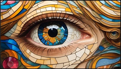 Tafelkleed eye of the world © Tran