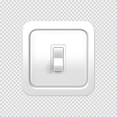 Panel Switch Button Power On Off  Handle Illustration Vector