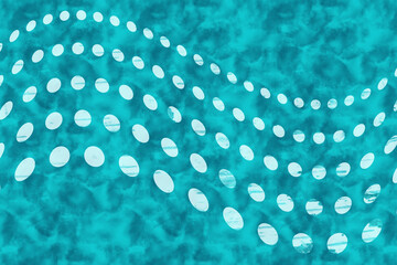  Swirl texture blue polka dot abstract background - 783873274