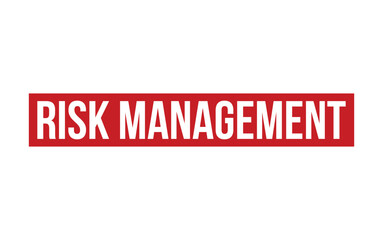 Risk Management Rubber Stamp Seal Vector