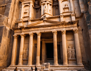 ancient architecture with intricate details and history engraved in the stones