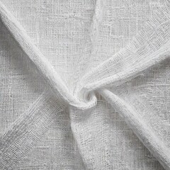 white fabric texture.a vintage white cloth texture, meticulously detailed with fine embroidery and soft wrinkles, creating a serene and inviting background reminiscent of bygone eras and cherished mem - obrazy, fototapety, plakaty