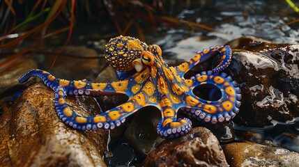 Mesmerizing Blue-Ringed Octopus