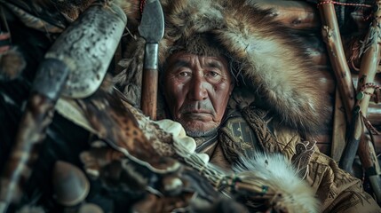 Evenki Shaman in Trance