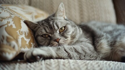 Rare Cat Breed with Distinctive Coat Coloration