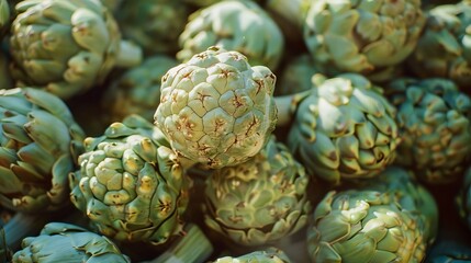 Fototapeta premium Nutty Chinese Artichoke