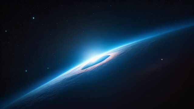 Abstract space background. One type of galaxy moving in the universe. For titles, Intro, logo reveal, effect, style and scene