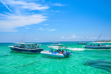Fototapeta premium Crab Island Destin Florida 