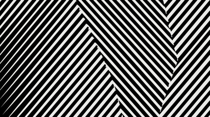 A minimalist, black and white pattern of repeating lines.