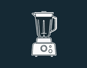 Kitchen Blender Line Icon 