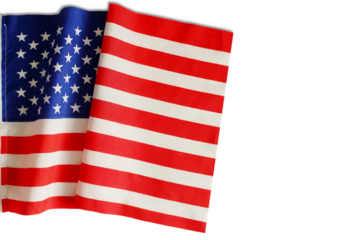 us,usa or American flag graphic design texture mock up,republic day or independence day celebration concept,cutout in transparent background,png format