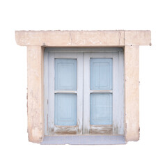 Vintage Weathered Wooden Door in Disrepair
