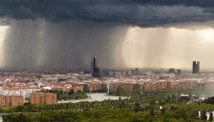 Fototapeta premium rainbow over the river
