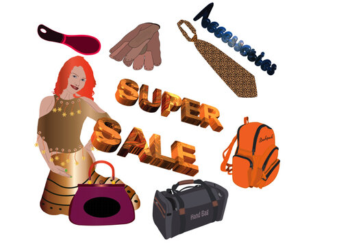 Super Sale For The Accessories Excellent sale with brown color and fun models