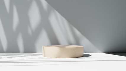 a vase with a plant in it sitting on a table