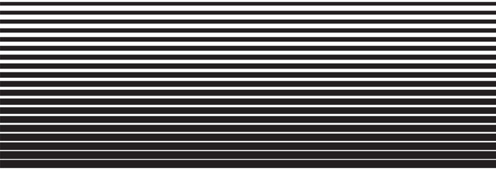 Fototapeta premium Line halftone pattern with gradient effect. Horizontal lines in black and white.eps10