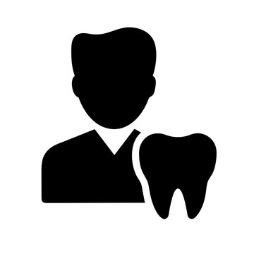 recommend clip art: Dentist icon vector graphics element silhouette sign symbol illustration on a Transparent Background