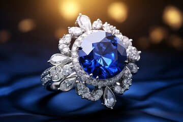 Timeless Beauty of Sapphire Jewelry high quality details,