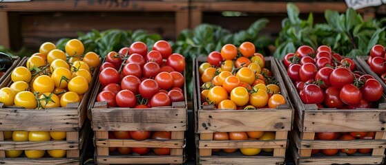 Sustainable Harvest Symphony: Fresh Market Medley. Concept Farm-to-Table Delights, Locally Sourced Ingredients, Green Gastronomy