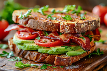 The Best Sandwich you can get Wallpaper Background Cover Magazine Journal Brainstorming Digital Art