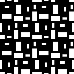 Seamless pattern. Digital paper, textile print, web design, abstract. Geometric background. Ethnic motif. Tiles wallpaper. Bricks backdrop. Rectangles ornament. Blocks illustration. Vector artwork.