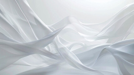 Soft white background featuring subtle undulating waves for a tranquil feel