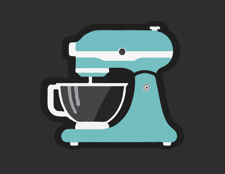 recommend clip art: Stand Mixer Icon on Transparent Background
                    