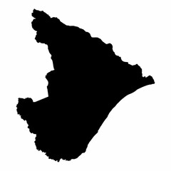 Sergipe State map