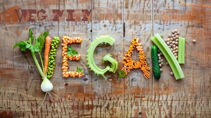 The Creative Vegan Text Display