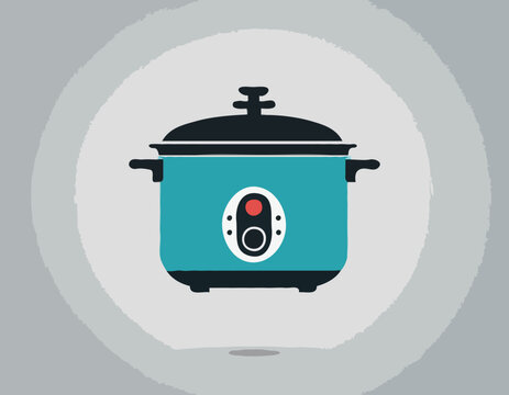 recommend clip art: Pressure Cooker Icon on Transparent Background