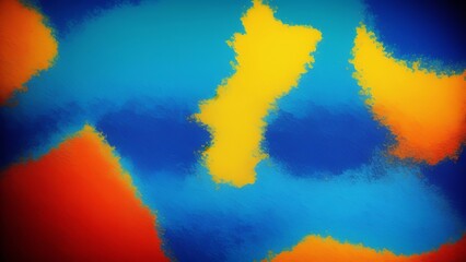 Obraz premium Texture color abstract background pattern art paint liquid blue effect. Creative, AI Generated