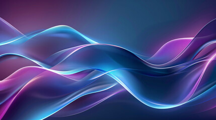 Naklejka premium Abstract cosmic background with blue and purple hues, stars, and swirling patterns