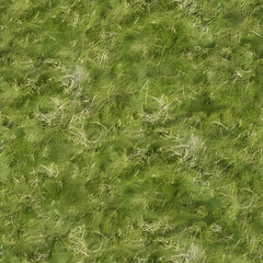seamless grass texture tile top view short cut green natural lawn ground for surface mapping architecture game design 2d flat