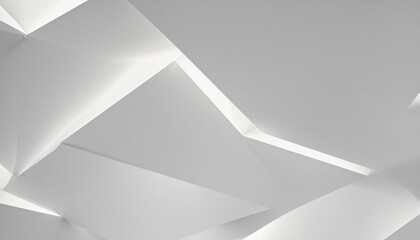 Abstract 3D White Background in Bright Colours 