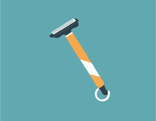 Shaving Razor Vector Glyph Icon For Personal And Commercial Use
