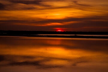 Pialassa Baiona landscape (Marina Romea, Italy)