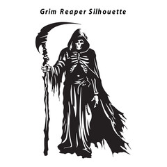 Grim Reaper Silhouette