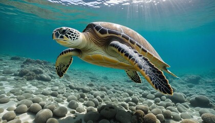 Surviving in a Sea of  in bright colours: Challenges for Sea Turtles