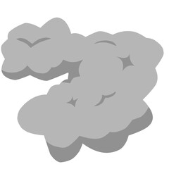 Smoke vector illustration 