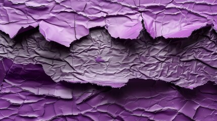   A tight shot of a purple-hued sheet with a centered hole