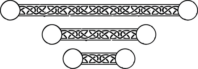 Celtic Borders - Round Ends