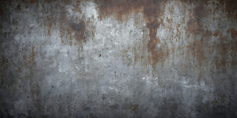 Grunge metal texture. Aged grey rust surface - obrazy, fototapety, plakaty