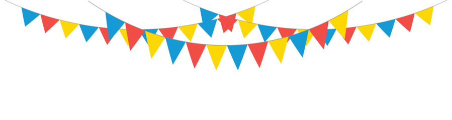Bunting flags banner best for Birthday party and carnival garland decoration.