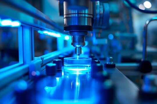 Produktion Computerchips, Technologielabor, Technologieproduktion