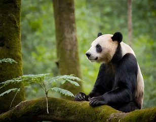 Foto auf Alu-Dibond giant panda bear © LL. Zulfakar Hidayat